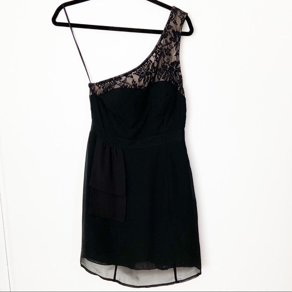 Yaya Nom de Plume One Shoulder Dress Anthropologie